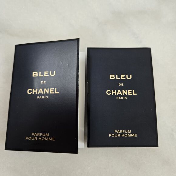 Bleu De Chanel Parfum Fragrance Mini Perfume Men Cologne 2 Samples - Picture 1 of 3